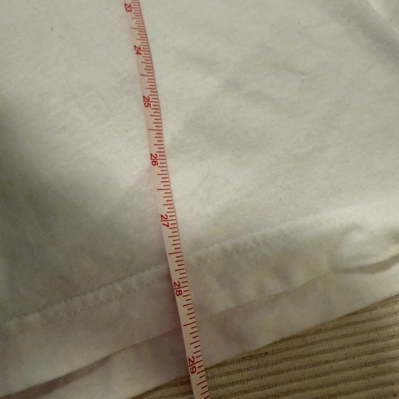 Fender USA Graphic T-Shirt White Patriotic Logo Guitar Print 2XL - Picture 4 of 7